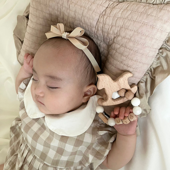 歯固め リング【twinkle】シリコン 木製 赤ちゃん 出産祝い 星 スター おしゃれ 出産祝い 10枚目の画像