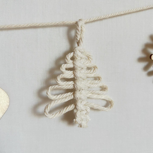 マクラメのクリスマスガーランド ガーランド Lupinus 通販 12598286