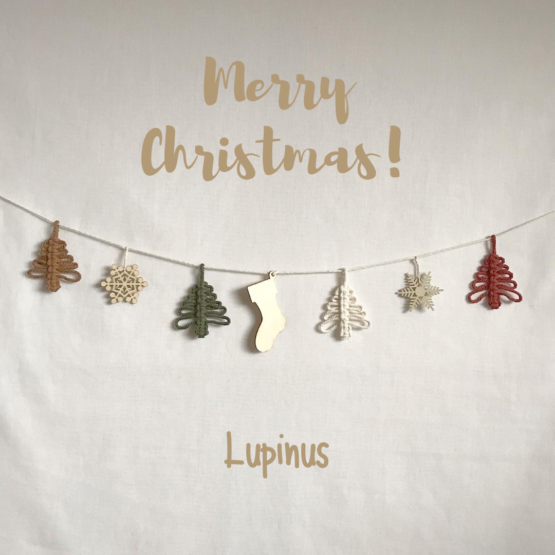 あんです。マニークリスマスガーランド あんです。マニークリスマスガーランド