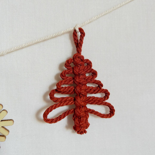 マクラメのクリスマスガーランド ガーランド Lupinus 通販 12598286