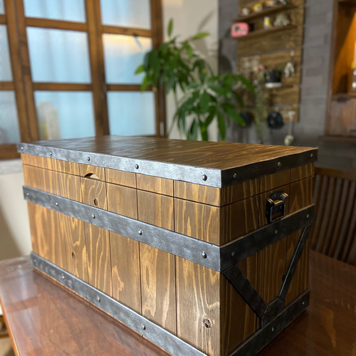 ワイン樽 ベンチ トランク 飾り アメリカン カントリー 椅子 収納