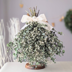 パールアカシアミモザのナチュラルスワッグ スワッグ mamemona 通販