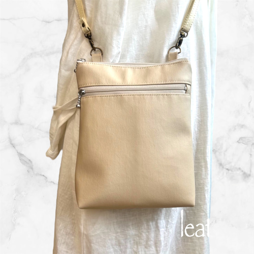 6way 合皮レザー ボディーバック ウエストポーチ ショルダーバック