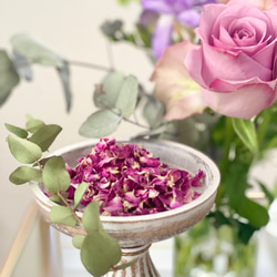 母の日予約も♡ピンクダマスクローズ女神性の開花〜繁栄をもたらす花々の香〜つなぐ灯り 3枚目の画像