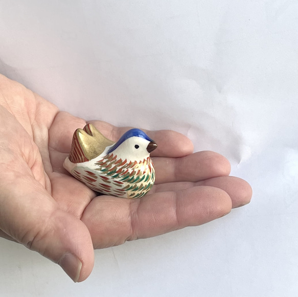 縁起の良い 瑞鳥(ずいちょう)箸置き 京焼 箸・箸置き 松斎窯 通販