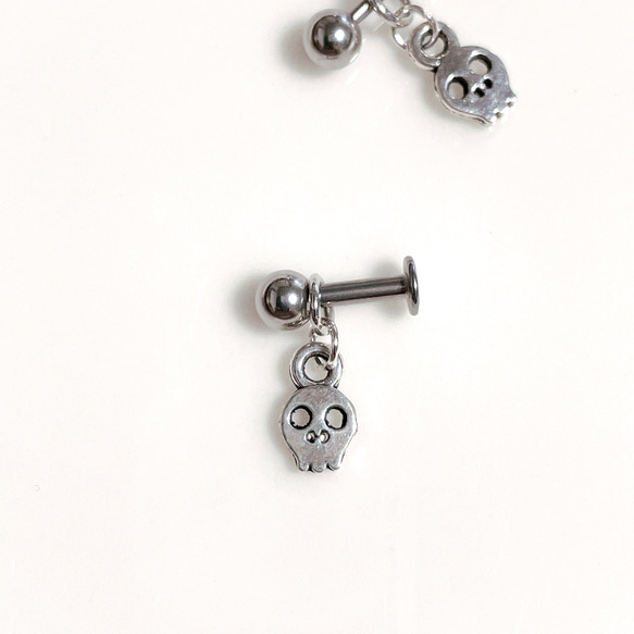 5ミリ　もっと！小粒なおばけとモンスター　小さい　ハンドメイドピアス　小ぶり 5ミリ もっと！小粒なおばけとモンスター 小さい ハンドメイドピアス