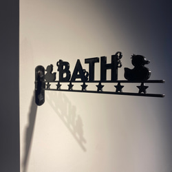 『BATH（お風呂/浴室）』_サイン/看板/ルームプレート/案内板_004 7枚目の画像