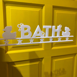 『BATH（お風呂/浴室）』_サイン/看板/ルームプレート/案内板_004 9枚目の画像