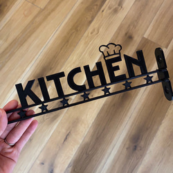 『KITCHEN（キッチン/厨房）』_サイン/看板/ルームプレート/案内板_003 9枚目の画像