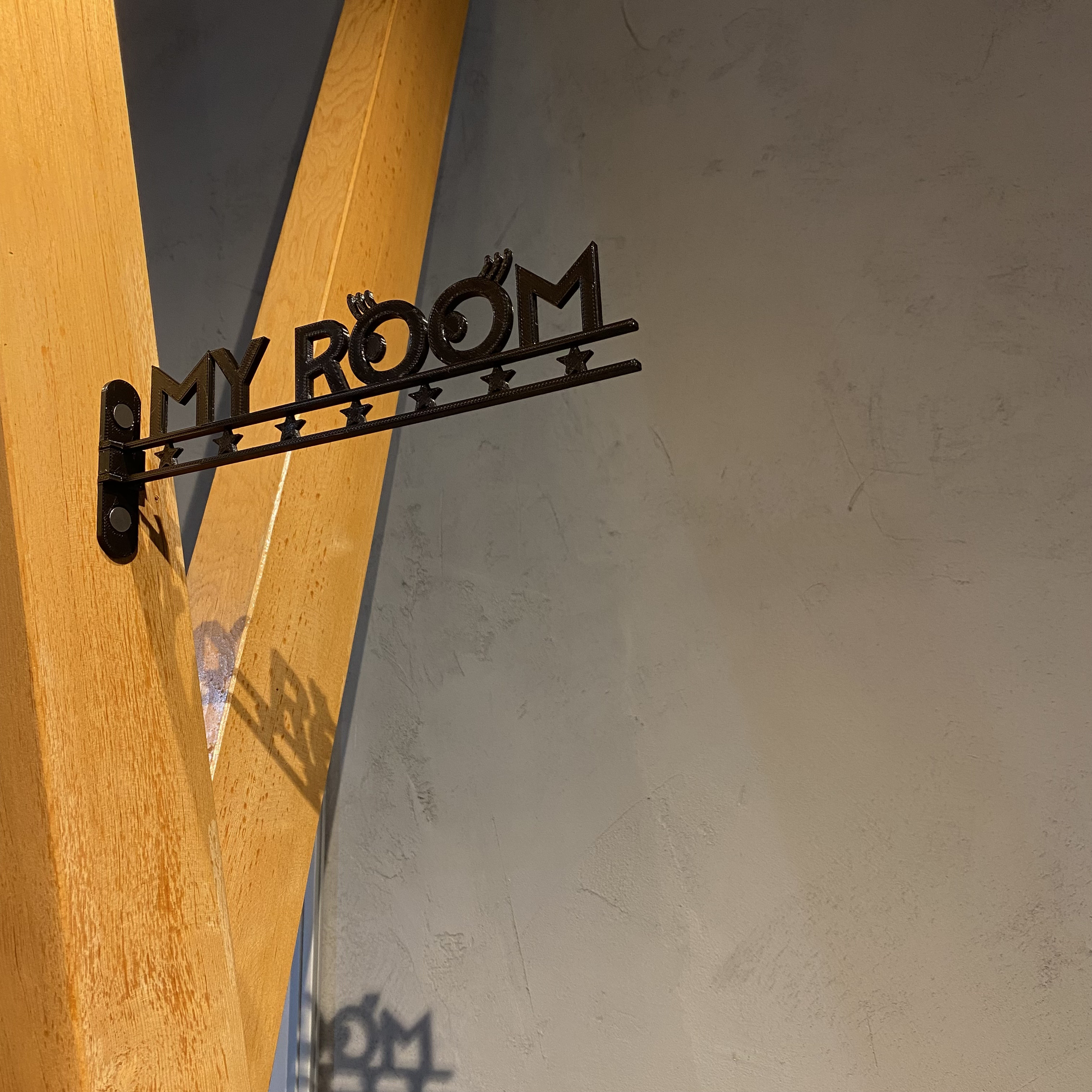 『MY ROOM（書斎）』_サイン/看板/ルームプレート/案内板_009