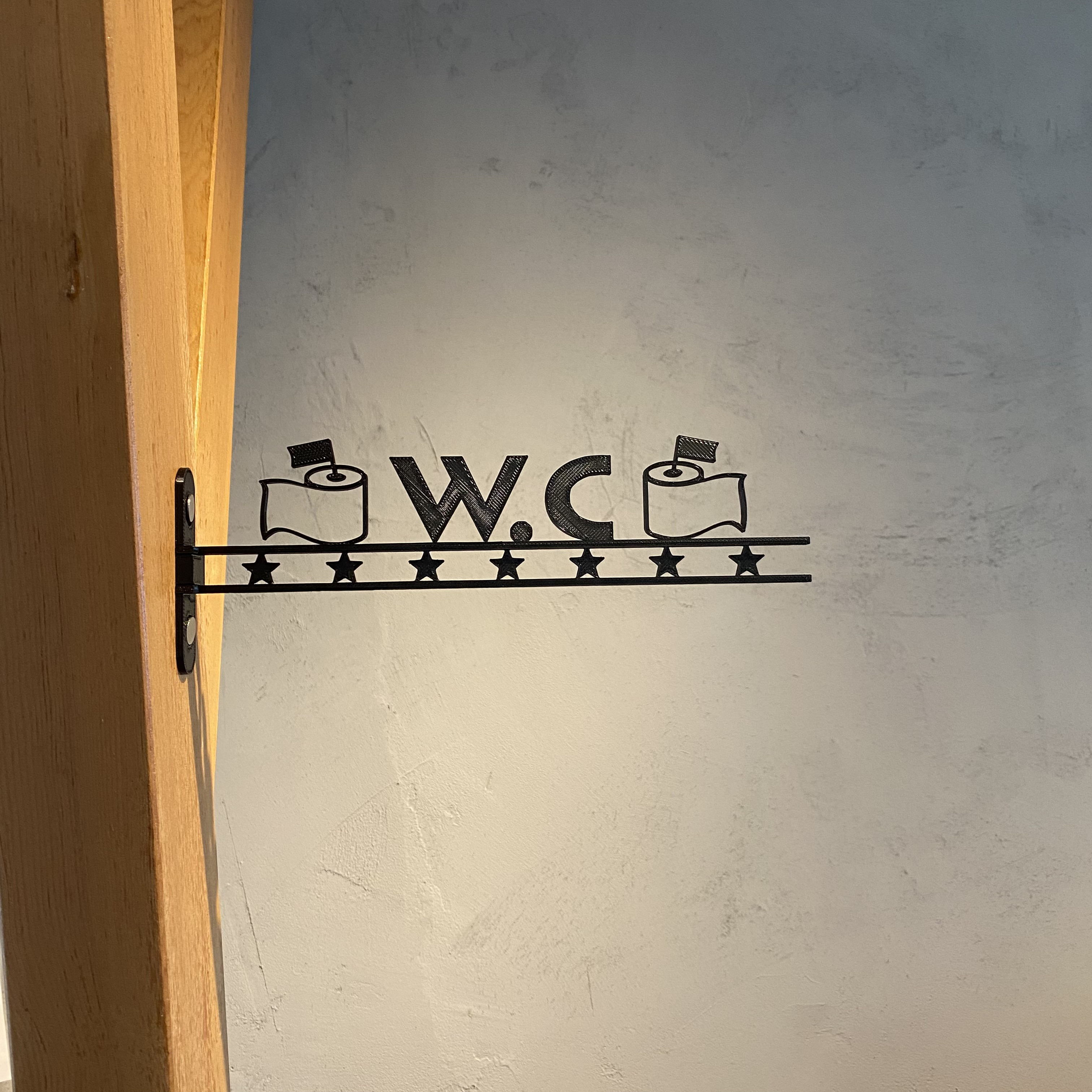 『WC（トイレ）』_サイン/看板/ルームプレート/案内板_001