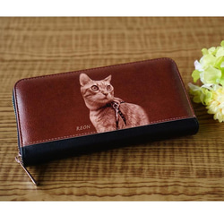 春財布♥うちの子の写真でお作りします♥オーダーメイド・財布ポーチ♥親ばか用　犬　猫　うさぎ 1枚目の画像