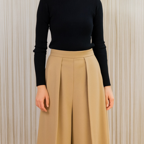 型紙 プリーツタックワイドパンツ A011-P レディース 型紙 cobacagari