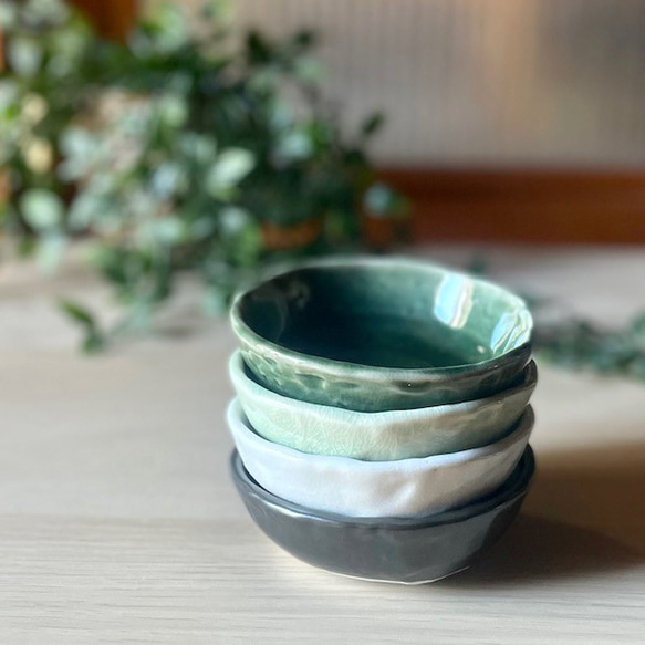 おしゃれとんすい　タタラ型小鉢　和モダン　 16枚目の画像