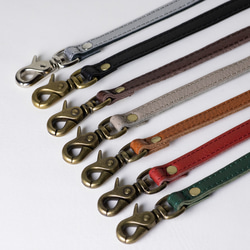 【人とは被らない】ゼブラ×ブラウン　ハラコ　お財布ショルダー　レディース　がま口　お財布ポシェット　aw-17nch 10枚目の画像