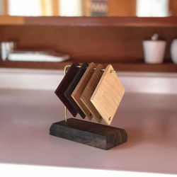 インテリアとして楽しめるコースターセット 8枚目の画像