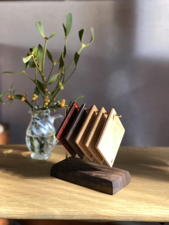 インテリアとして楽しめるコースターセット 7枚目の画像