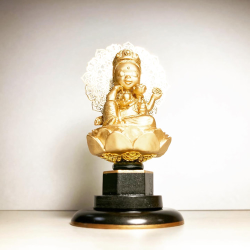 観音像　厨子入り 仏像 厨子入 聖観音菩薩立像 | Setouchi EC
