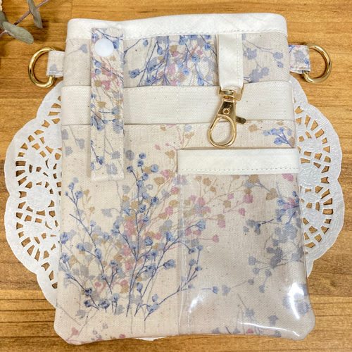 ハンドメイド　ナースポケット 作業ポーチ ナースポーチ ナースポケット ポーチ erii mama 通販 12617609｜Creema