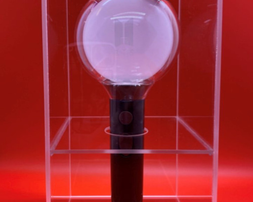 BTS ペンライト アミボム＋ペンライトケース アミボムなどのペンライトの飾り付けに‼『アクリル・ペンライトケース