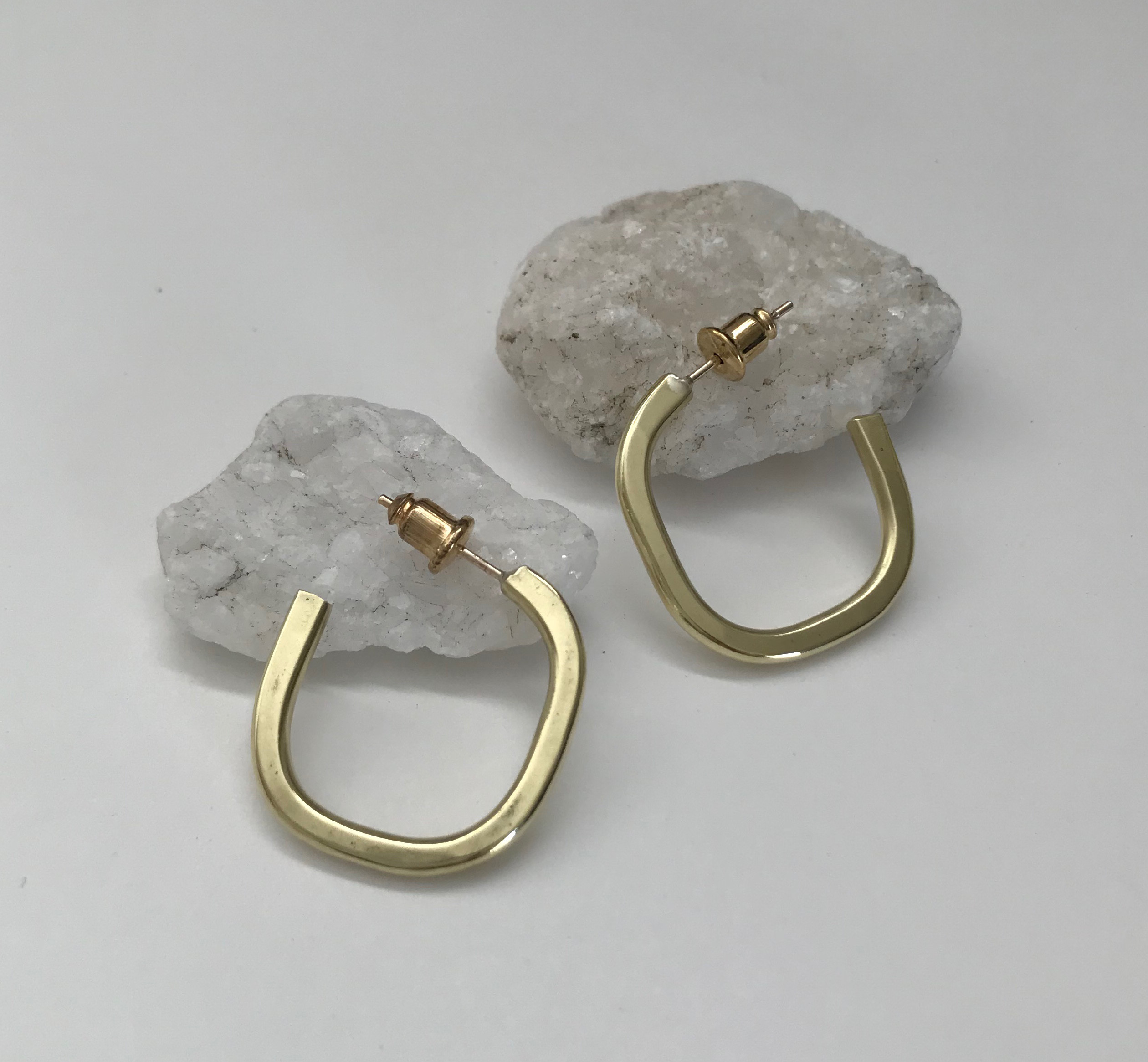 18K ピアス フープピアス リングピアス イタリアンジュエリー