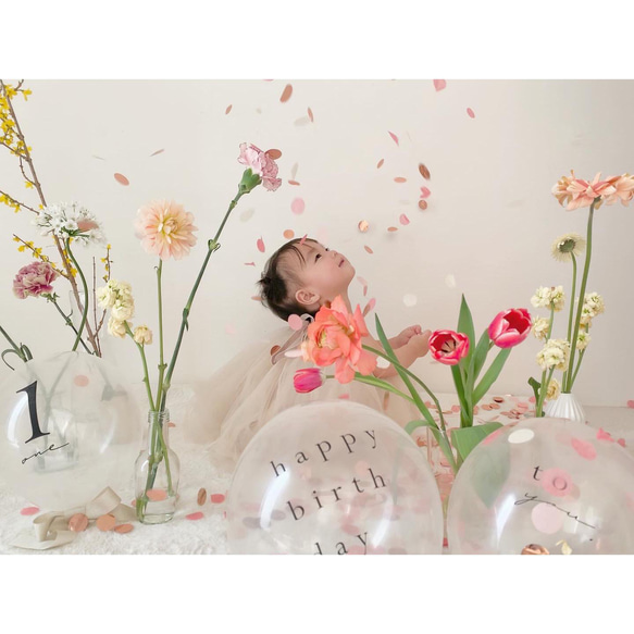 〈Balloon〉1歳誕生日（3個set）|  パーティ | おうちスタジオ | バルーン | 風船 10枚目の画像