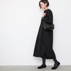 Caftan onepiece / black 5枚目の画像