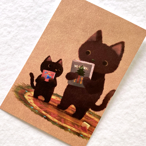 【merさま】ねこイラストのポストカードセット★ 着物猫」8枚ポストカードセット | Erica Ward Art