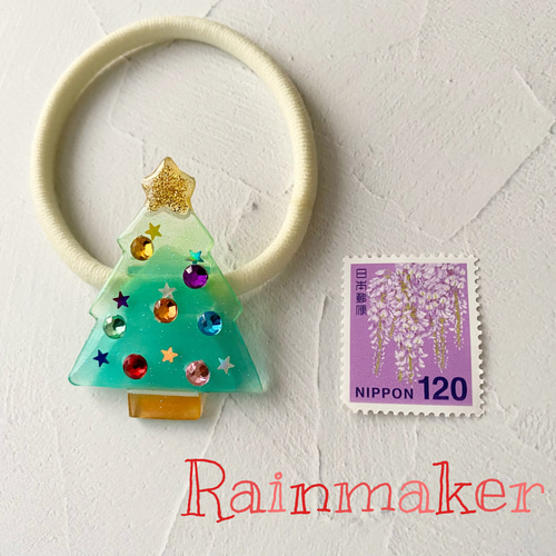 ☆クリスマスツリーのヘアゴム（グリーン）☆ ヘアゴム 前田 悠花 通販