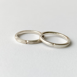 【Pt900】Before-After / R<F: Ring (Medium 1.8mm) 第2張的照片