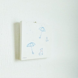 原画「雨がやんだら」※ミニアートパネル 3枚目の画像