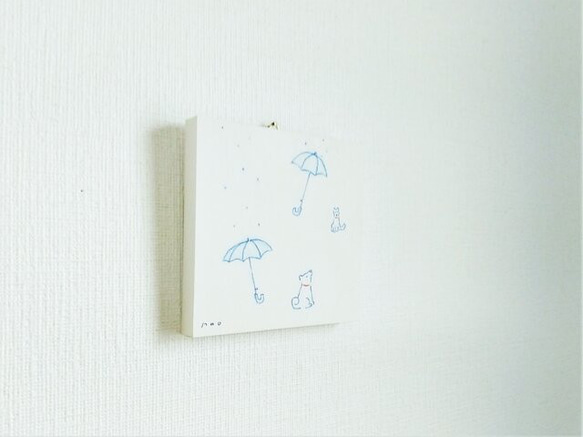 原画「雨がやんだら」※ミニアートパネル 3枚目の画像