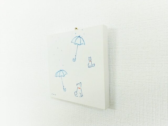 原画「雨がやんだら」※ミニアートパネル 5枚目の画像