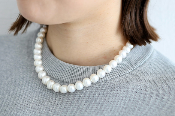 【冬のオススメ◆プレゼント付】送料無料｜鑑別書付｜大珠池蝶本真珠パールネックレスセット 成人誕生母の日入学卒業ギフト 5枚目の画像