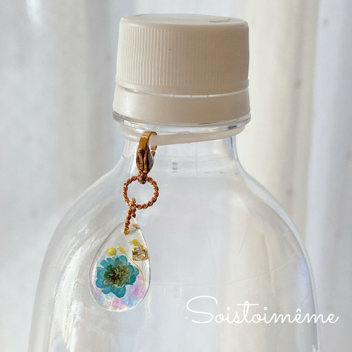 受注作成】お花のボールペンチャーム＆マスクチャーム