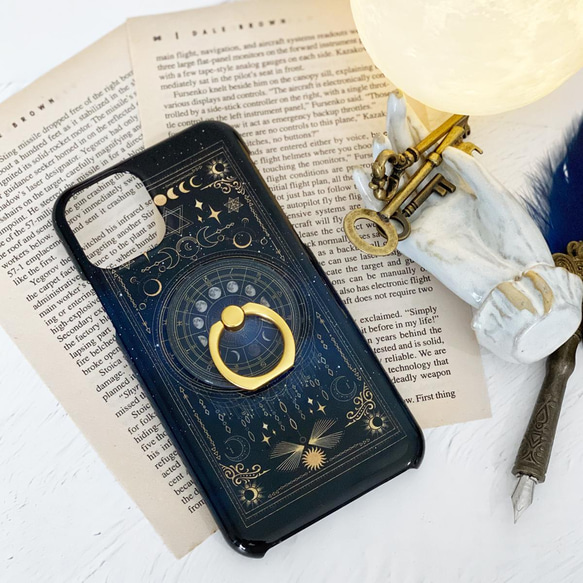 Moon Phases/12 Constellations iPhone Case 硬殼 智能手機殼/星空 iPhone14 第3張的照片