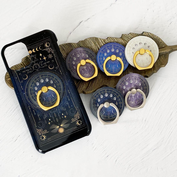 Moon Phases/12 Constellations iPhone Case 硬殼 智能手機殼/星空 iPhone14 第14張的照片