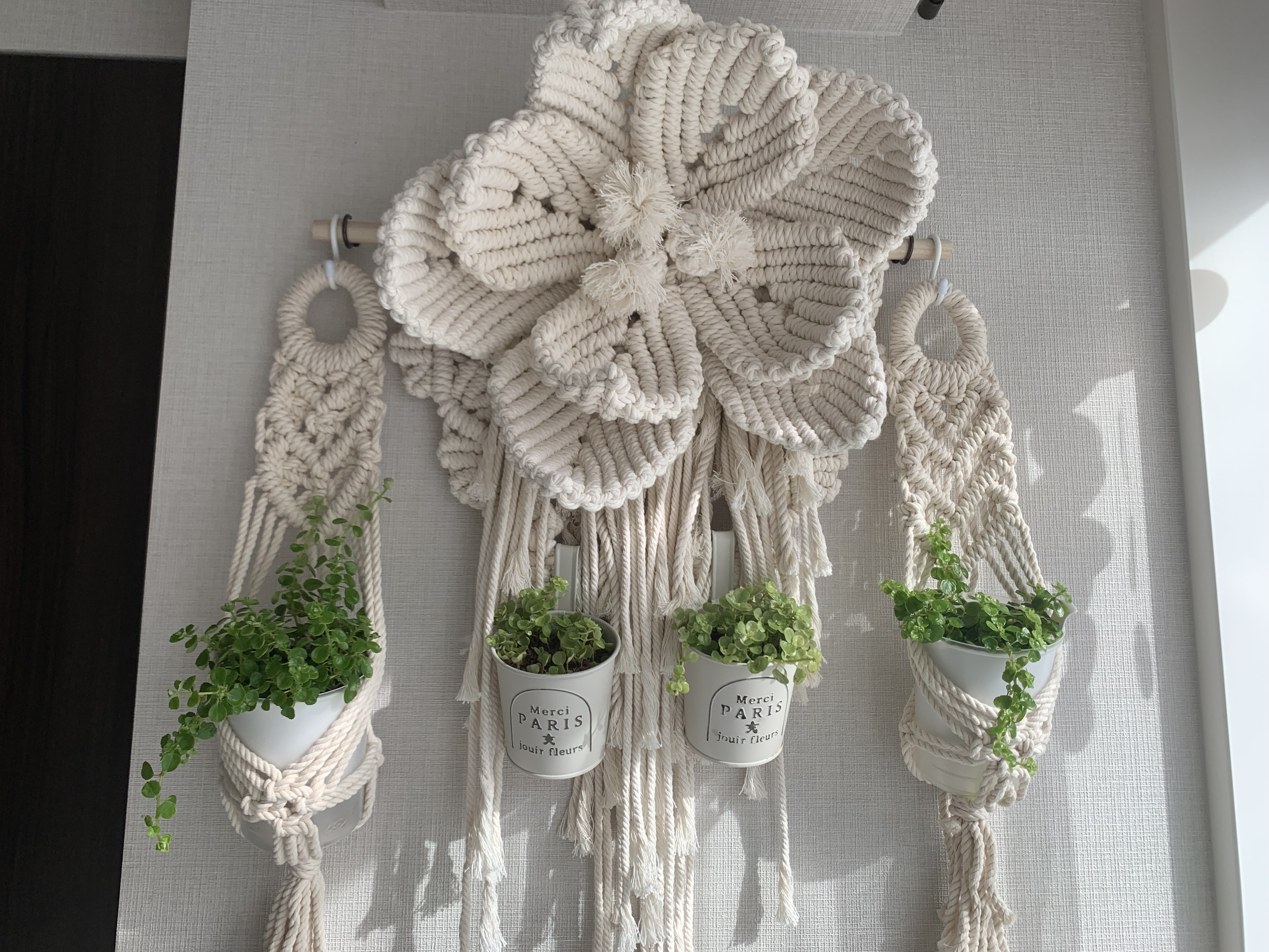 マクラメフラワー