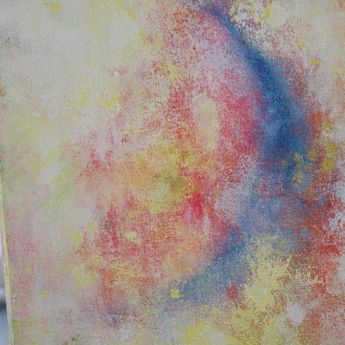 三日月のゆりかご (size9.5x11 画用紙5.5x7.6)小さな水彩原画 三日月のゆりかご (size9.5x11 画用紙5.5x7.6)小さな水彩原画