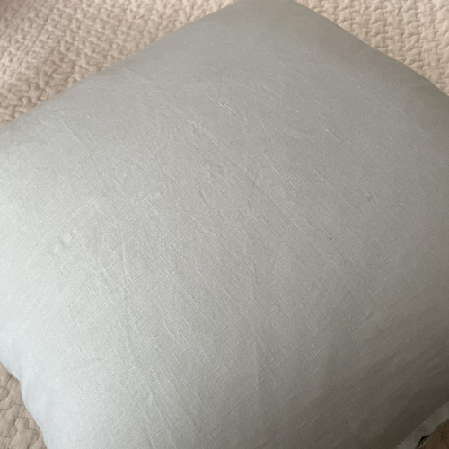 ⚮̈ミナペルホネン tori-to-hana ライトブルー クッションカバー トリ