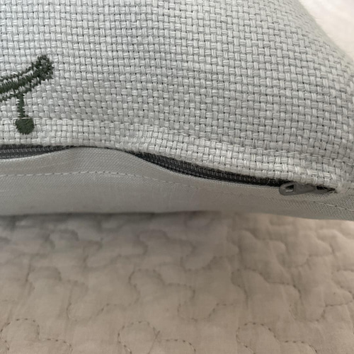 ⚮̈ミナペルホネン tori-to-hana ライトブルー クッションカバー トリ