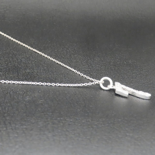 ナンバーネックレス 7 シルバー925 【刻印無料】 数字 ナンバー 背番号