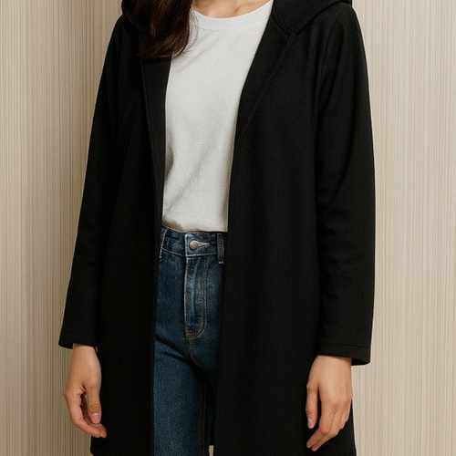 型紙 フード付きポンチョコート A006-P レディース 型紙 cobacagari