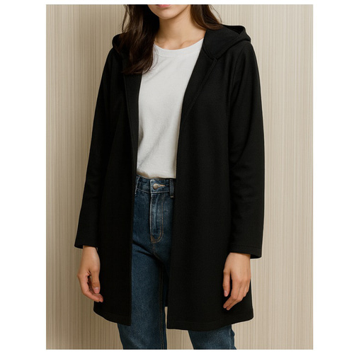 型紙 フード付きポンチョコート A006-P レディース 型紙 cobacagari