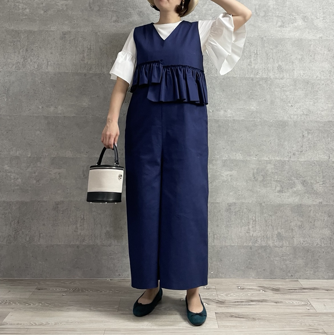 LIKE 新品　LOLO オールインワン　男女 オーバーオール コットン　