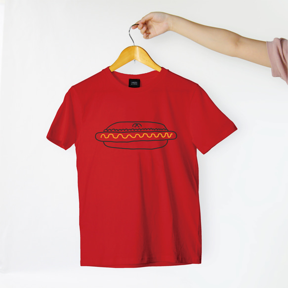 「ホットドック」ジャンクTシャツ 2枚目の画像