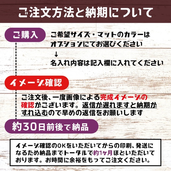 ホッとあったか、リスの数がうちの家族になる、ようこそ我が家へ名入れ玄関マット 8枚目の画像