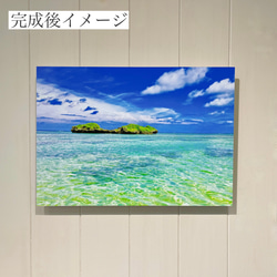 沖繩明亮的大海圖片・16種圖案可供選擇【大尺寸A3/A2】 第5張的照片