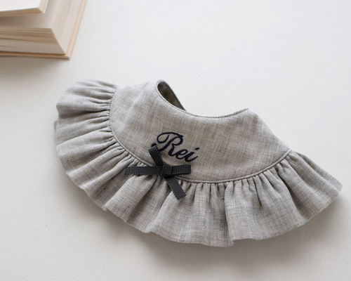 aoi 様　刺繍入りフリルスタイ aoi 様 刺繍入りフリルスタイ
