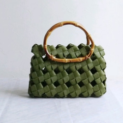 緑（グリーン） かごバッグ の人気通販｜Creema(クリーマ) 国内最大の